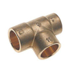Raccord en laiton T réducteur capillaire 15x12x15 mm Gastec Kiwa 3401758