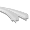 Novellini Young bandes d'étanchéité 6mm pour porte quart ronde R80-R90 et R100 set de 2 pièces 0360299