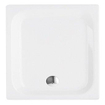 Bette receveur de douche en tôle d'acier 120x100x15cm rectangulaire blanc 0372040