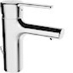Hansa Hansaronda robinet de lavabo avec bec fixe avec vidage avec flexibles de raccordement chrome 0394601