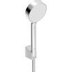 Hansa Hansabasicjet ensemble de bain douchette 1 jet D95 mm support mural douchette technologie anticalcaire flexible de douche 1500 mm chromé SW89958