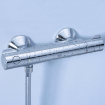Grohe grohtherm 800 Robinet de douche - thermostatique - avec raccord - EcoJoy - chrome - DESTOCKAGE OUT6017