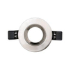 Interlight cadre rond ip20 pour module led mr16 90mm chrome brossé il f90rm 4246922