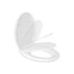 Plieger Start abattant WC softclose thermoplast avec kit de fixation en plastique blanc 4345124