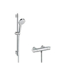 Hansgrohe Croma Select S Vario croma select ensemble de douche - 72cm - incl.thermostat - chrome SW213553