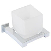 Plieger Cube Porte gobelet verre mat inox 4784187