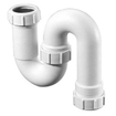 McAlpine Siphon de tube en plastique siphon de tube modèle S avec certification komo 6/4 x40mm 0520608