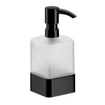 Emco Loft distributeur de savon avec flacon noir SW211137