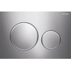 Geberit Sigma20 bedieningplaat met dualflush frontbediening voor toilet 24.6x16.4cm matchroom TWEEDEKANS OUT5955