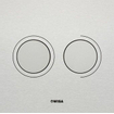 Wisa Luga plaque de commande aluminium pneumatique 16x16cm avec double chasse pour élément WC XS noir 0701563