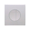 Wisa 3100 Carre plaque de commande pour commande frontale 2 boutons blanc 0703102