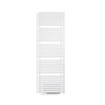 Vasco Agave HR-EL-BL radiateur électrique - 179,8x60cm - avec soufflerie 37/600 1250W 9016 blanc SW224691
