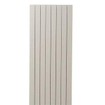 Vasco V75 Zaros V Radiateur design 375X2000mm 1282 watt blanc structuré 7241415