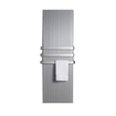 Vasco Alu Zen radiateur design 525X2000mm 2243 watt blanc structuré 7242045
