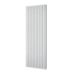 Plieger Siena designradiator verticaal dubbel 1800x606mm 2030W zwart grafiet (black graphite) 7253205
