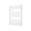 Plieger Genua radiateur design horizontal 800x550mm 405W gris foncé structuré 7253472