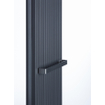 Jaga Tetra radiateur design 2000x410mm 1400W gris sablé 7944077