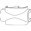Heimeier Multilux cache chromé GA54573