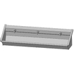 Intersan Sanilav gouttière de lavage 180cm avec 3 robinets temporisés inox 304 GA42293