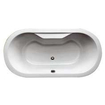 Plieger Zurich baignoire duo 180x90cm acrylique ovale 42cm de profondeur avec pieds blanc 0944068