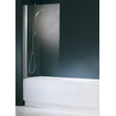 Novellini Aurora paroi de baignoire pliante 1 partie 85x150cm profil blanc et verre transparent 0988263