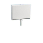 Wisa 500 réservoir bas simple chasse 6/9 litres réglable blanc 0701068