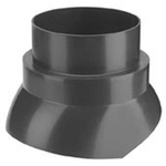 Burgerhout glissière modèle F ø160mm 25-45° PP noir SW110843