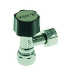 VSH robinet d'arrêt d'angle 3/8x12mm à compression chromé 1511084