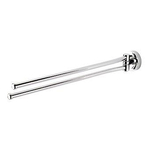 Geesa Luna 2 lids porte-serviettes 43,5cm chrome 0653187