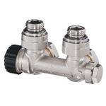 Heimeier Multilux 2 tuyaux 1/2 50mm coudé pour radiateur bi.dr. 1602240