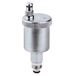 Caleffi Minical purgeur d'air automatique 1/2 avec valve et bouchon de sécurité chromé 1743361