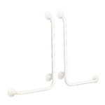 Handicare Linido barre d'appui murale 90 degrés 50x100cm modèle A blanc 0606022
