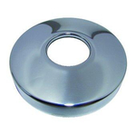 De Beer rosace de siphon 32mm 15mm de hauteur 80mm extérieur laiton chromé 3430019