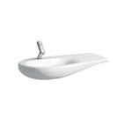 Laufen Alessi One lavabo-plan de toilette 90x50x16.5cm 1 trou de robinet cuve à gauche. surface de dépose à droite incl. clou céramique lcc-blanc 0192300