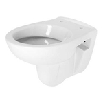 Plieger Compact WC suspendu – profondeur 47,5 cm – certification Kiwa – blanc brillant SW87533