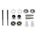 Plieger kit de fixation complète avec rosaces M10 chrome 0300748