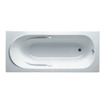 RIHO Future baignoire rectangulaire 170x75cm Blanc brillant 311140