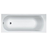 Riho Miami ligbad - 170x70x43cm - rechthoek - inbouw - acryl - hoogglans wit 310507