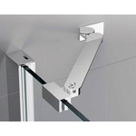 Novellini Louvre support mural 25cm chrome 0335618