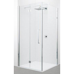Novellini Young 2.0 2gs porte pliante 90/92x200cm gauche pour panneau latéral fg chrome/clair 0335821