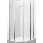 Novellini Young 2.0 R2 cabine de douche quart de cercle avec portes pivotantes et parties fixes 97.5/99.5x200cm matchroom/transparente 0335938