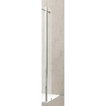 Novellini Kuadra paroi latérale hl 70x200cm pour douche à l'italienne h profil chromé avec verre transparent 0336368