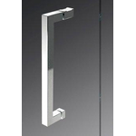 Novellini poignée entraxe=25,5 cm chrome 0336564