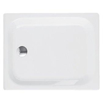 Bette Receveur de douche Acier embouti à paroi épaisse 130x90x3.5cm Rectangulaire Blanc 0340331