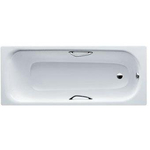 Kaldewei Saniform Plus Star baignoire acier émaillé rectangulaire avec montage de poignées 170x70x41cm sans poignée blanc 0341690