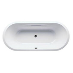 Kaldewei Vaio Duo Oval baignoire acier émaillé ovale 180x80x43cm autonettoyante blanc 0340222