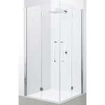 Novellini Young 2.0 2GS douchecabine hoekinstap met vouwdeuren 87/89x200cm matchroom/aqua SW63689