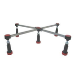 Regula support de receveur de douche avec 5 pieds réglables de 125 à 195 mm 0360635