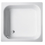 Bette Receveur de douche profond tôle d"acier 90x75x28cm rectangulaire blanc 0372046