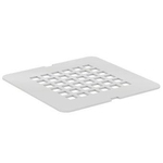 Ideal Standard Ultraflat Solid grille de recouvrement inox 12,5x12,5cm blanc SW98706